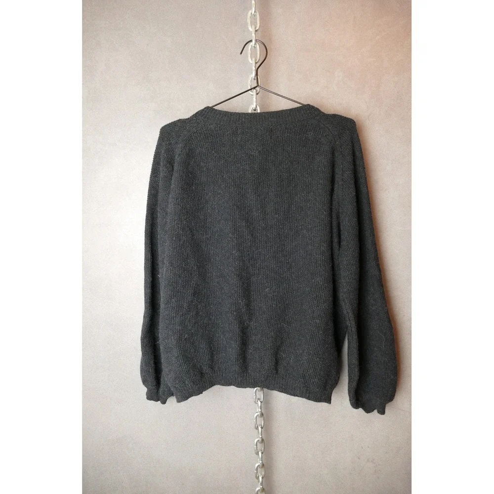 Lenvers CHARLOTTE Round-Neck‎ Cardigan in Merino-Alpaca - Picture 3 of 9